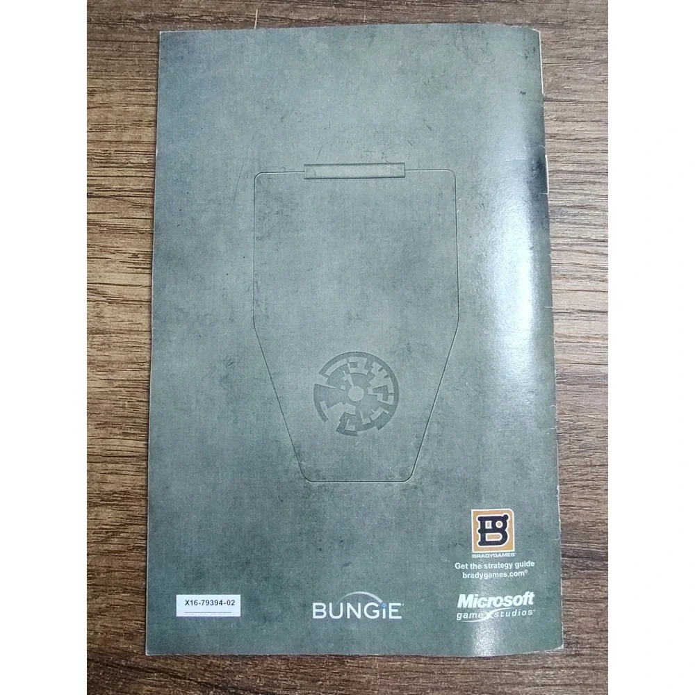 Halo Reach XBOX 360 Instruction Manual Only